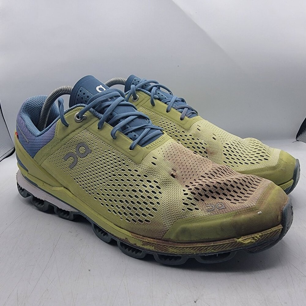 On Cloud Cloudsurfer Mens 11 Green Zest Dust Athletic Running Training Sneakers